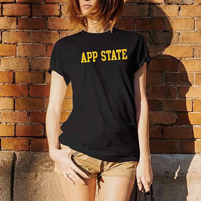 Appalachian State Mountaineers Basic Block, Team Color Shirts, College, University