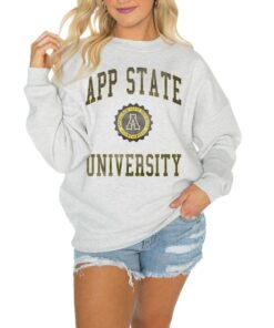 Appalachian State Mountaineers Gameday Couture Good Vibes Pullover Sweatshirt