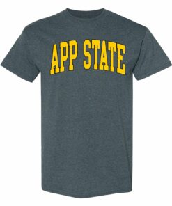 Appalachian State Mountaineers Mega Arch - NCAA University Short Sleeve Shirts