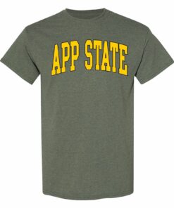 Appalachian State Mountaineers Mega Arch - NCAA University Short Sleeve Shirts