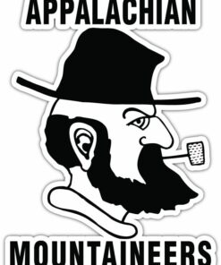 Appalachian State Mountaineers NCAA Vinyl Decals Sticker For Car Truck Door And Window Laptop Gifts For Fan