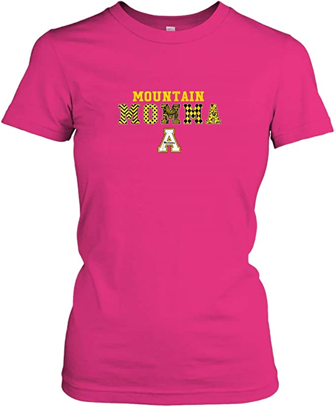 Appalachian State Mountaineers Patterned Momma Mom Shirt, App State Shirts for Appalachian State Mountaineers Football Team Lovers