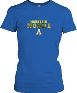 Appalachian State Mountaineers Patterned Momma Mom Shirt, App State Shirts for Appalachian State Mountaineers Football Team Lovers