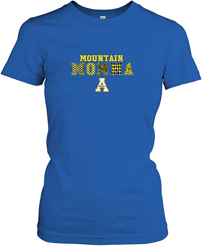 Appalachian State Mountaineers Patterned Momma Mom Shirt, App State Shirts for Appalachian State Mountaineers Football Team Lovers