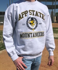 Appalachian State University Mountaineers Vintage Crewneck Sweatshirt