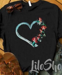 Ariel Mermaid Shirt, Disney Family Shirt, The Little Mermaid Shirt, Cute Mermaid Shirt, Mermaid Tees, Ariel Disney shirt, Disney Princess Gift For Men Women Kid Hoodie Sweatshirt Toddler Shirt