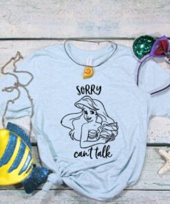 Ariel Shirt, Little Mermaid Shirt, Sorry Can't Talk, Women's Disney Shirts, Disney Shirts, Disney World Shirt, Girls Disney Shirt Gift For Men Women Kid Hoodie Sweatshirt Toddler Shirt