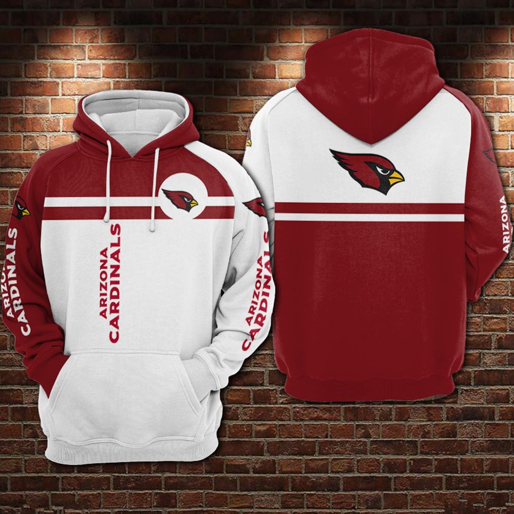Arizona Cardinals Football 3D All Over Print Zip Hoodie Gifts For Ncaa Fans