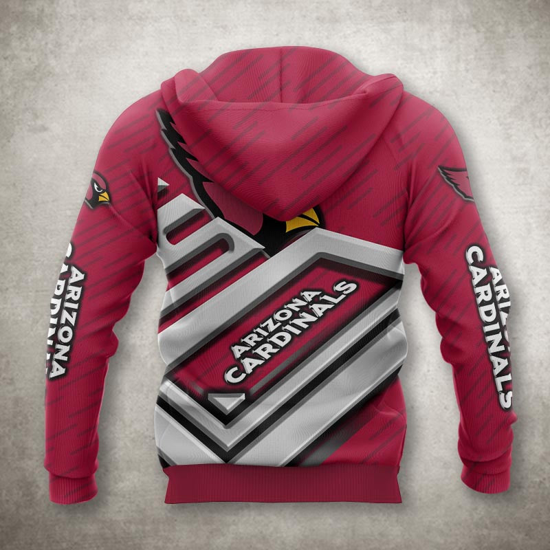 Arizona Cardinals Zip Up Hoodies No 1 Gifts for Fans
