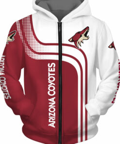 Arizona Coyotes Hoodies Long Sleeve 3D Hoodies Gifts for Fans