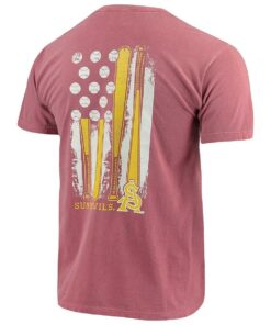 Arizona State Sun Devils Baseball Flag Colors T-Shirt, Arizona State Sun Devils NCAA Sweatshirts, Hoodie, Shirt Gifts for Fans