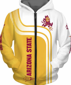 Arizona State Sun Devils Hoodies 3D Pullover and Zip Up Hoodies Gifts for Fans