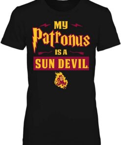 Arizona State Sun Devils Shirt - My Patronus Is A Sun Devil, Arizona State Sun Devils NCAA Sweatshirts, Hoodie, Shirt Gifts for Fans