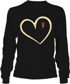 Arizona State Sun Devils T-Shirt - Leopard Pattern Heart Team, Arizona State Sun Devils NCAA Sweatshirts, Hoodie, Shirt Gifts for Fans
