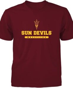Arizona State Sun Devils T-Shirt - Mascot Logo Wrestling, Arizona State Sun Devils NCAA Sweatshirts, Hoodie, Shirt Gifts for Fans