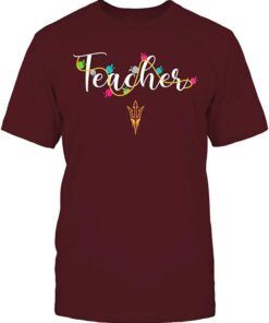 Arizona State Sun Devils T-Shirt - Teacher, ASU Hoodie, Sweatshirt, Shirt Full Size Gifts for NCAA Fans