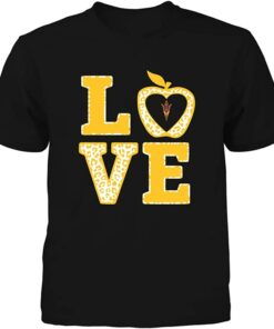 Arizona State Sun Devils T-Shirt - Teacher Stacked Love Leopard Apple, Arizona State Sun Devils NCAA Sweatshirts, Hoodie, Shirt Gifts for Fans