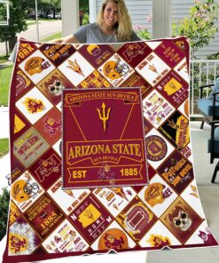 Arizona State Sun Devils University Sherpa Fleece Blanket