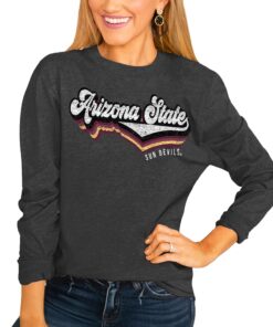 Arizona State Sun Devils Vivacious Varsity Long Sleeve T-Shirt, Arizona State Sun Devils NCAA Sweatshirts, Hoodie, Shirt Gifts for Fans