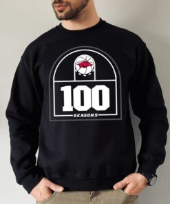Arkansas Basketball 100Th Season Sweatshirt, Razorback Basketball Crewneck, Arkansas Razorback Sweater, Sec Basketball Crewneck, Go Hogs Tee, Hoodie