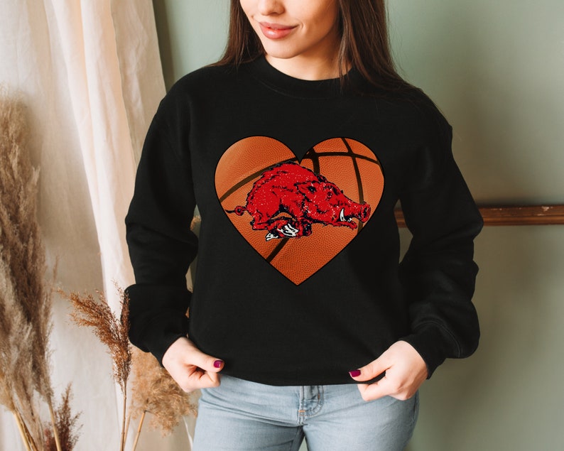 Arkansas Basketball Sweatshirt, Razorback Basketball Crewneck, University of Arkansas Sweater, Woo Pig Sooie Pullover, Go Hogs Sweatshirt, Hoodie, Shirt