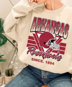 Arkansas Crewneck Sweatshirt, Vintage Arkansas Football Sweatshirt, Football Fan Shirt, University Football Fan Shirt