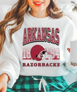 Arkansas Crewneck Sweatshirt, Vintage Arkansas Football Sweatshirt, University Football Fan Shirt