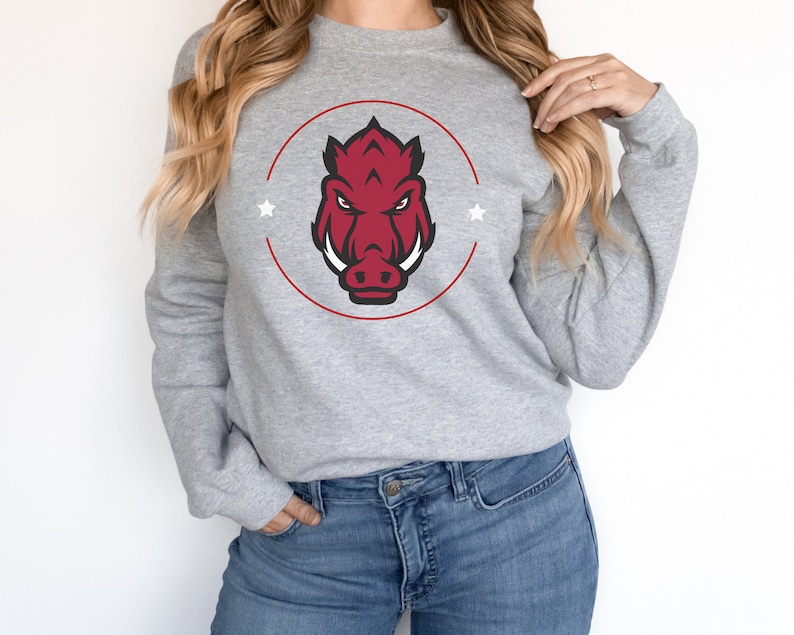 Arkansas Razorback Sweatshirt, University of Arkansas Crewneck, Arkansas Pullover, Razorbacks Sweater, Woo Pig Sooie Sweatshirt, Go Hogs Tee, Hoodie