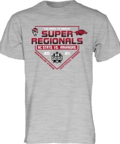 Arkansas Razorbacks 2021 Super Regionals Cross Grain Short Sleeve T-Shirt, Hogs Shirt Gifts For Razorbacks Fans, Arkansas Razorbacks Hoodie