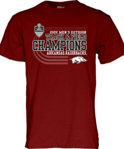 Arkansas Razorbacks 2022 Sec Track And Field Conference Tournament Champions T-Shirt Cardinal, Hogs Shirt Gifts For Razorbacks Fans, Arkansas Razorbacks Hoodie