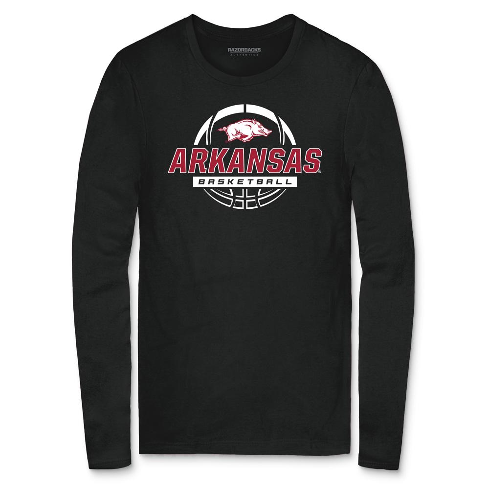 Arkansas Razorbacks Basketball Spotlight Unisex Long Sleeve T-Shirt, Hogs Shirt Gifts For Razorbacks Fans, Arkansas Razorbacks Hoodie