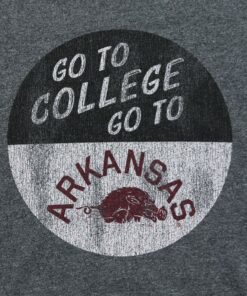 Arkansas Razorbacks College Button Short Sleeve Mock Twist T-Shirt, Hogs Shirt Gifts For Razorbacks Fans, Arkansas Razorbacks Hoodie