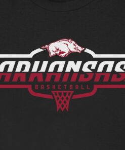 Arkansas Razorbacks Crash The Boards Unisex Short Sleeve T-Shirt, Hogs Shirt Gifts For Razorbacks Fans, Arkansas Razorbacks Hoodie