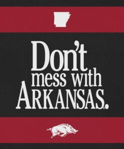 Arkansas Razorbacks Don't Mess With Arkansas Unisex Short Sleevet-Shirt, Hogs Shirt Gifts For Razorbacks Fans, Arkansas Razorbacks Hoodie