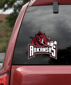 Arkansas Razorbacks Full Color Vinyl Decal Stickers For Truck car Door And Window