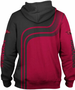 Arkansas Razorbacks Hoodie 3D Pullover and Zip Up Hoodies Gifts for Fans
