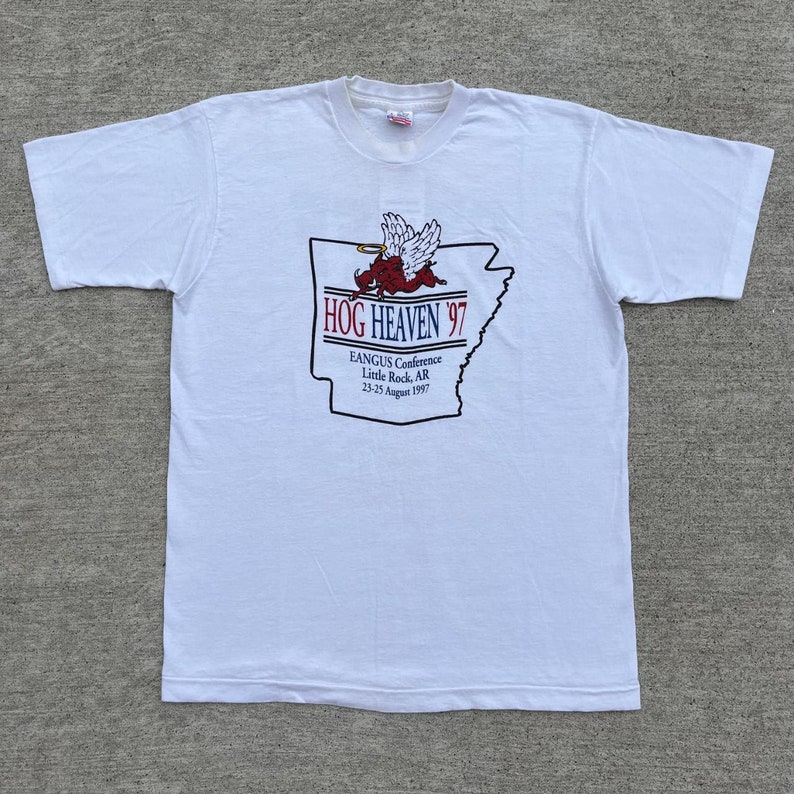 Arkansas Razorbacks Hoodie, Sweatshirt, Shirt Full Size Gifts For NCAA Fans, 97’ Hog Heaven T-Shirt, Sweatshirt, Hoodie