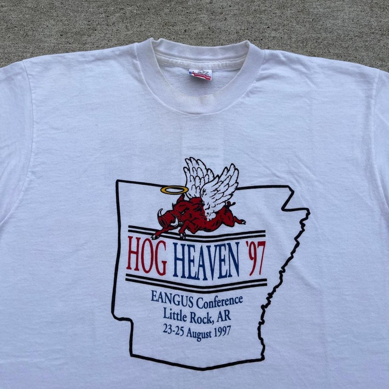 Arkansas Razorbacks Hoodie, Sweatshirt, Shirt Full Size Gifts For NCAA Fans, 97’ Hog Heaven T-Shirt, Sweatshirt, Hoodie