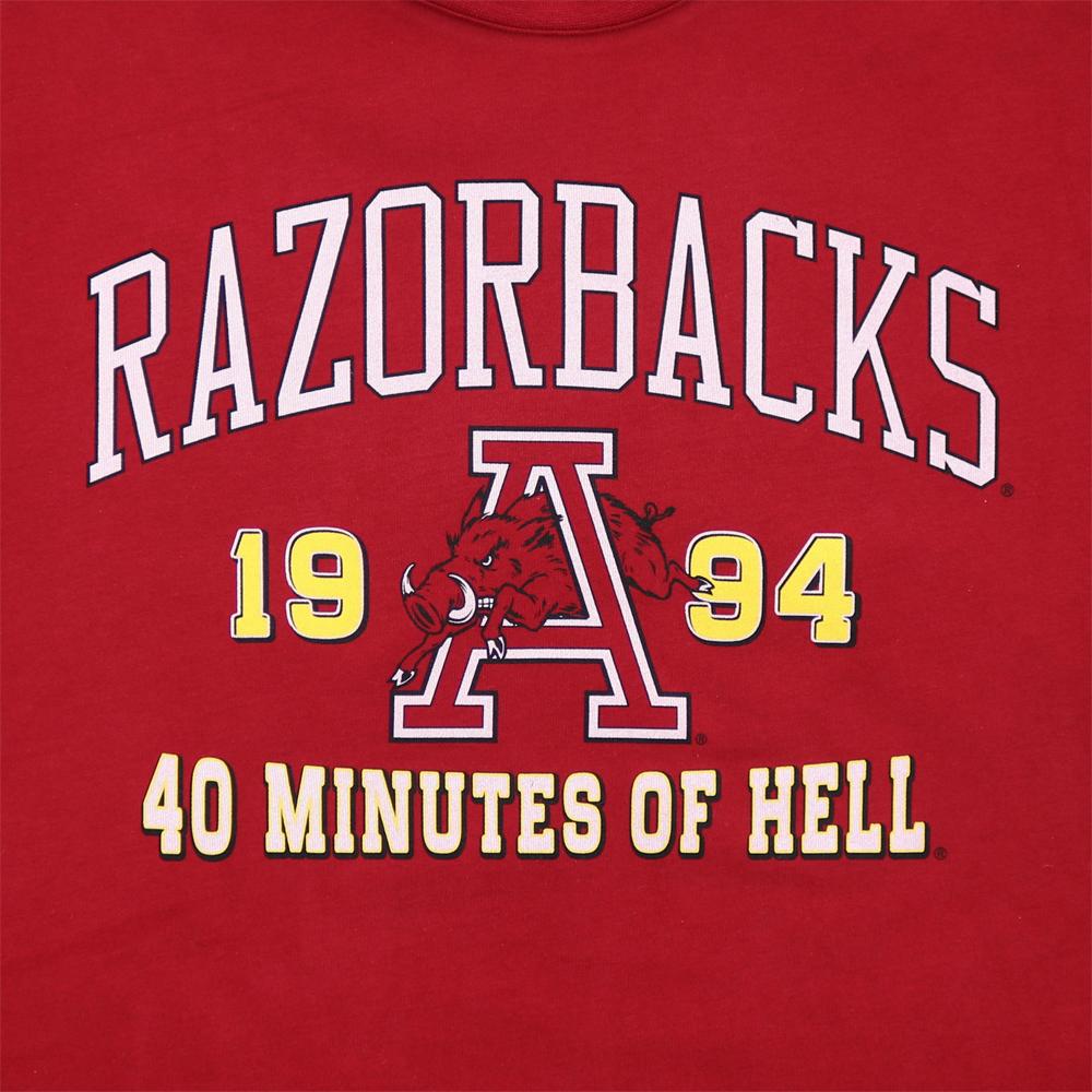 Arkansas Razorbacks Hoodie, Sweatshirt, Shirt Full Size Gifts For NCAA Fans, Arkansas Razorbacks 40 Min Short Sleeve T-Shirt