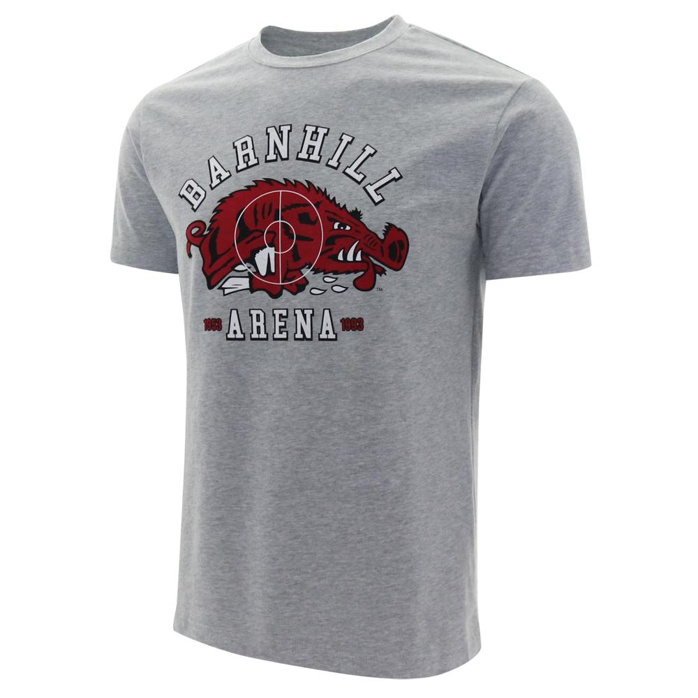 Arkansas Razorbacks Hoodie, Sweatshirt, Shirt Full Size Gifts For NCAA Fans, Arkansas Razorbacks Barnhill Short Sleeve T-Shirt