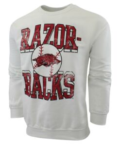 Arkansas Razorbacks Hoodie, Sweatshirt, Shirt Full Size Gifts For NCAA Fans, Arkansas Razorbacks Razorback Baseball Sweatshirt