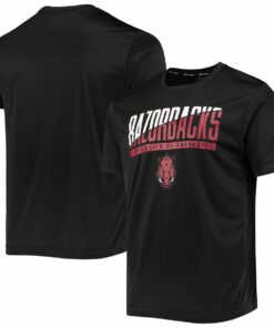 Arkansas Razorbacks Hoodie, Sweatshirt, Shirt Full Size Gifts For NCAA Fans, Champion Arkansas Razorbacks Wordmark Slash T-Shirt