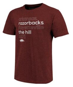 Arkansas Razorbacks Hoodie, Sweatshirt, Shirt Full Size Gifts For NCAA Fans, Left Stack T-Shirt