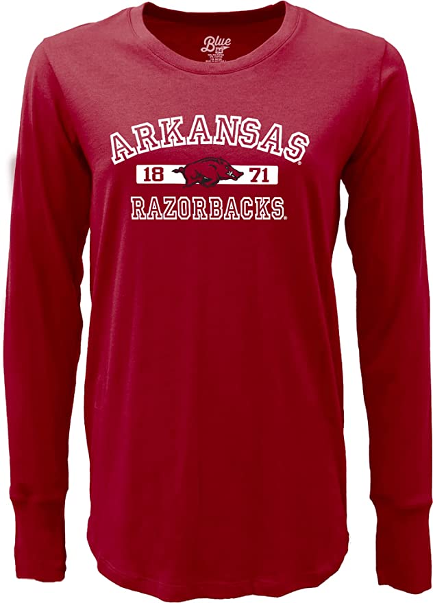 Arkansas Razorbacks Hoodie, Sweatshirt, Shirt Full Size Gifts For NCAA Fans, NCAA Long Sleeve T-Shirt Athletic Team Color