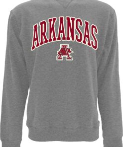 Arkansas Razorbacks Hoodie, Sweatshirt, Shirt Full Size Gifts For NCAA Fans, Reserve Collection By Vintage Crewneck Vault Sweatshirt
