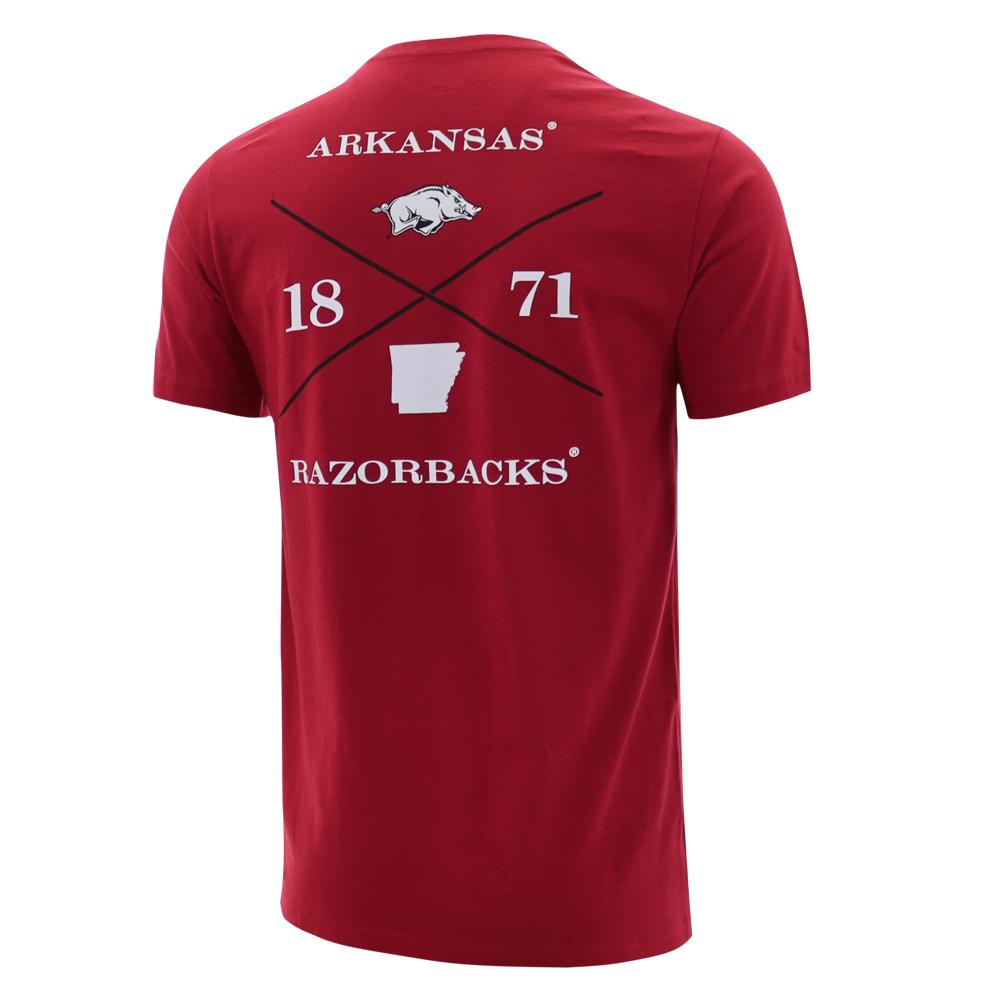 Arkansas Razorbacks Hoodie, Sweatshirt, Shirt Full Size Gifts For NCAA Fans, Ss Scollege Cross T-Shirt