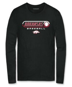 Arkansas Razorbacks Knuckleball Unisex Long Sleeve T-Shirt, Hogs Shirt Gifts For Razorbacks Fans, Arkansas Razorbacks Hoodie