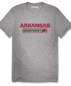 Arkansas Razorbacks Logo Combo Grandparent Unisex Short Sleeve T-Shirt, Hogs Shirt Gifts For Razorbacks Fans, Arkansas Razorbacks Hoodie