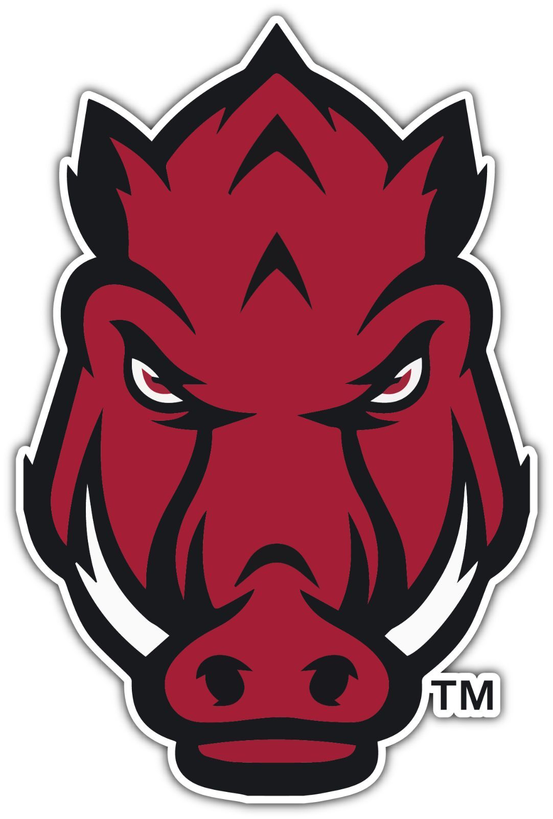 Arkansas Razorbacks NCAA Car Bumper Window Locker Notebook Stickers Decal