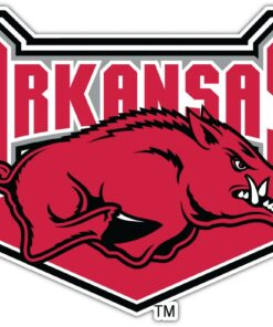 Arkansas Razorbacks NCAA Logo Vinyl Decals Sticker For Car Truck Door And Window Laptop Gifts For Fans